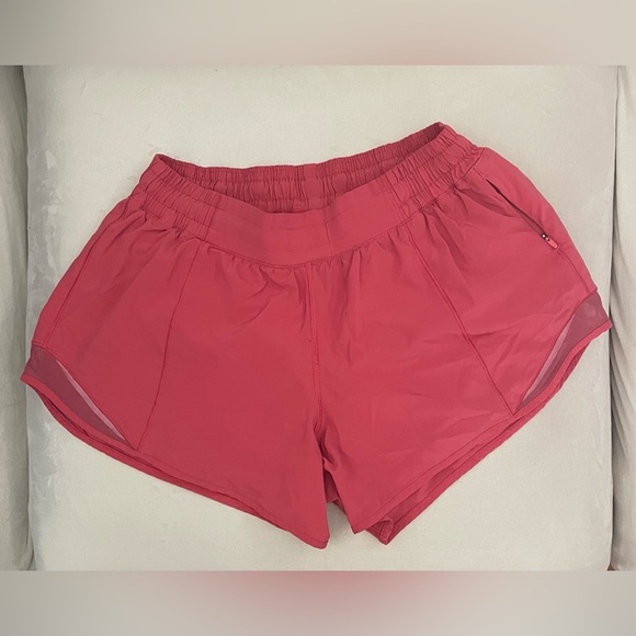 Lululemon Hotty Hot Shorts 4” Lined Heartthrob Size 8 - Picture 5 of 13